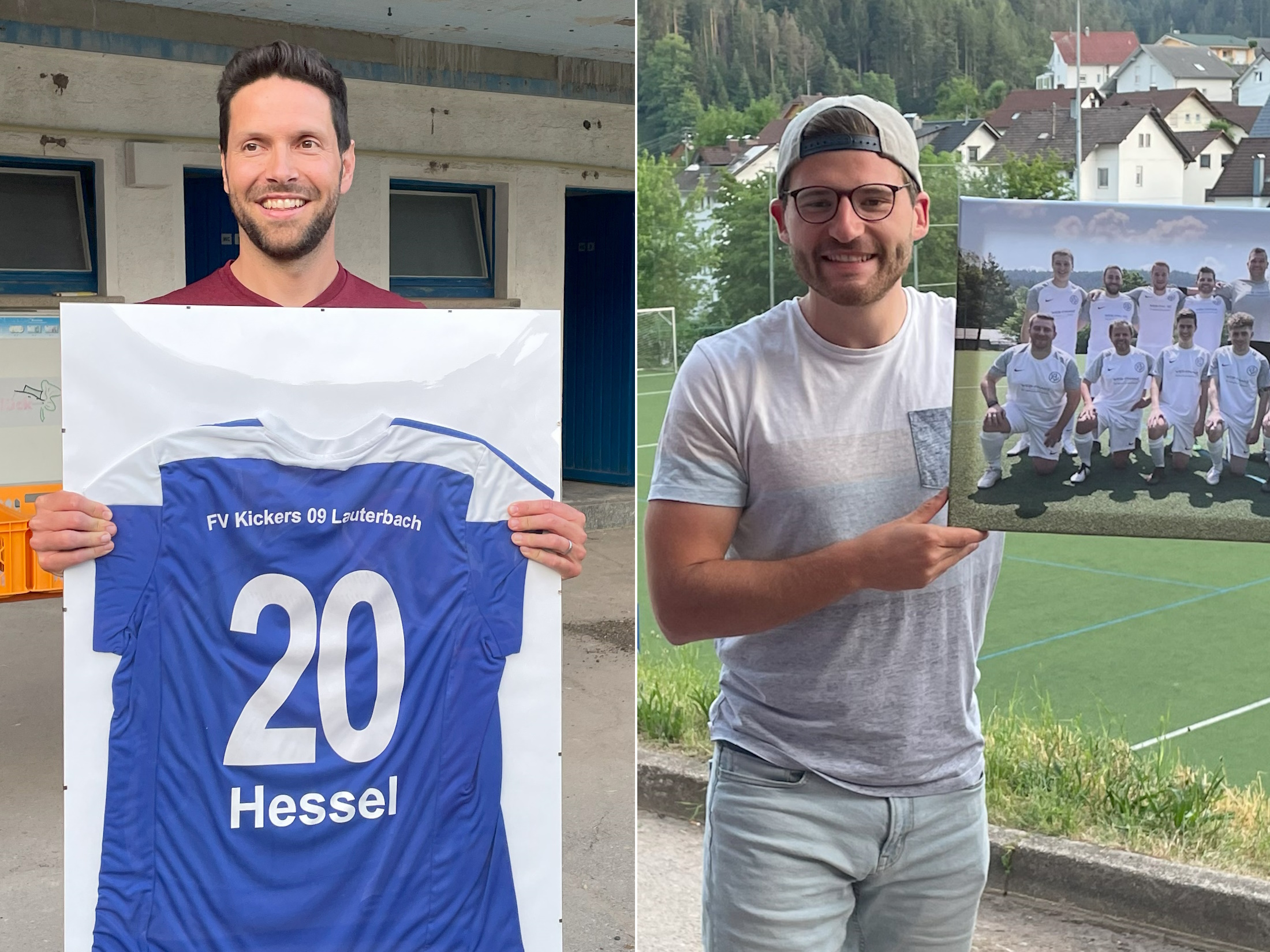 Nico Fehrenbache rund Maik Hessel wurden als Trainer verabschiedet