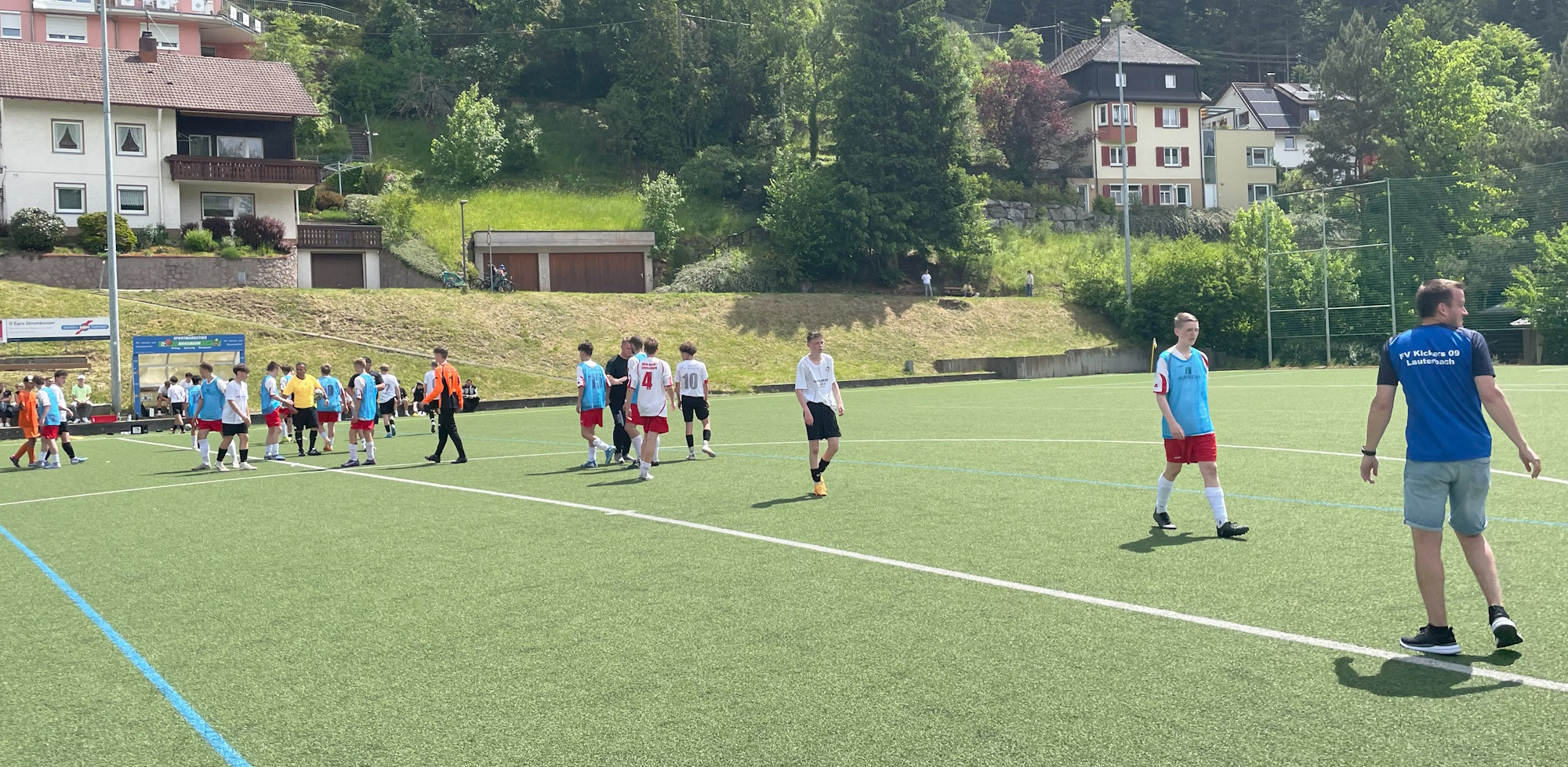 Spielende im entscheidenden Spiel