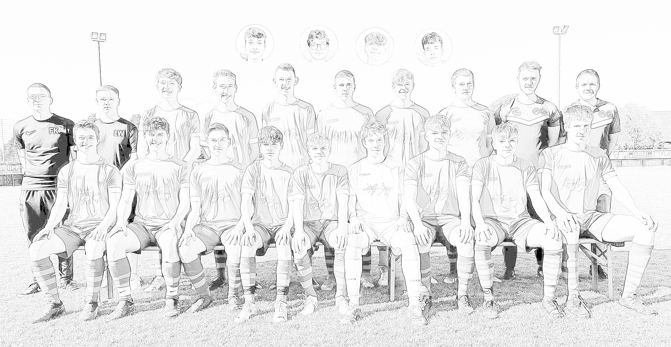 Die A-Junioren der SGM Hardt / Lauterbach Saison 2025/2026