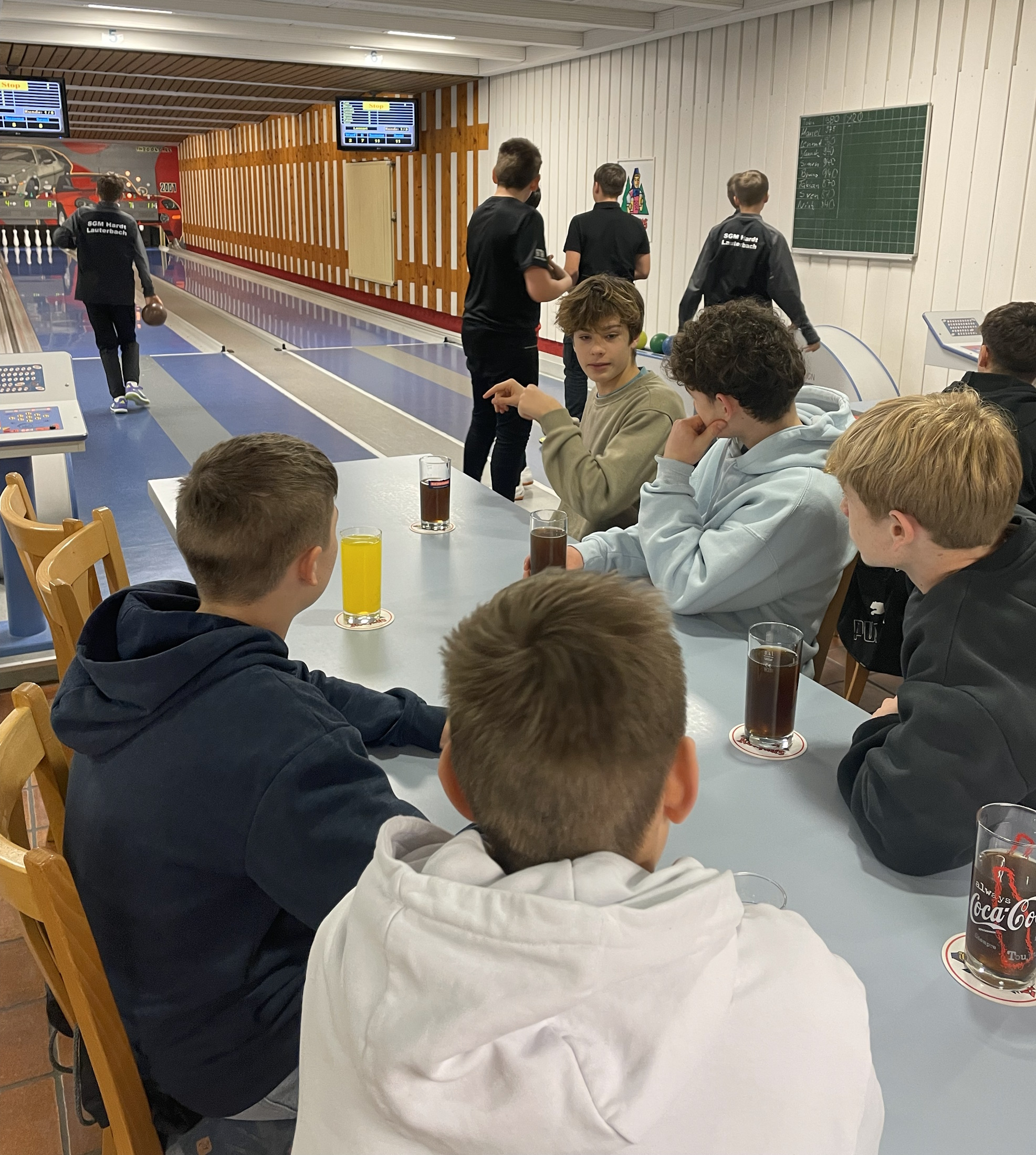 Vorrundenabschluss der C-Jugend im Stammhaus
