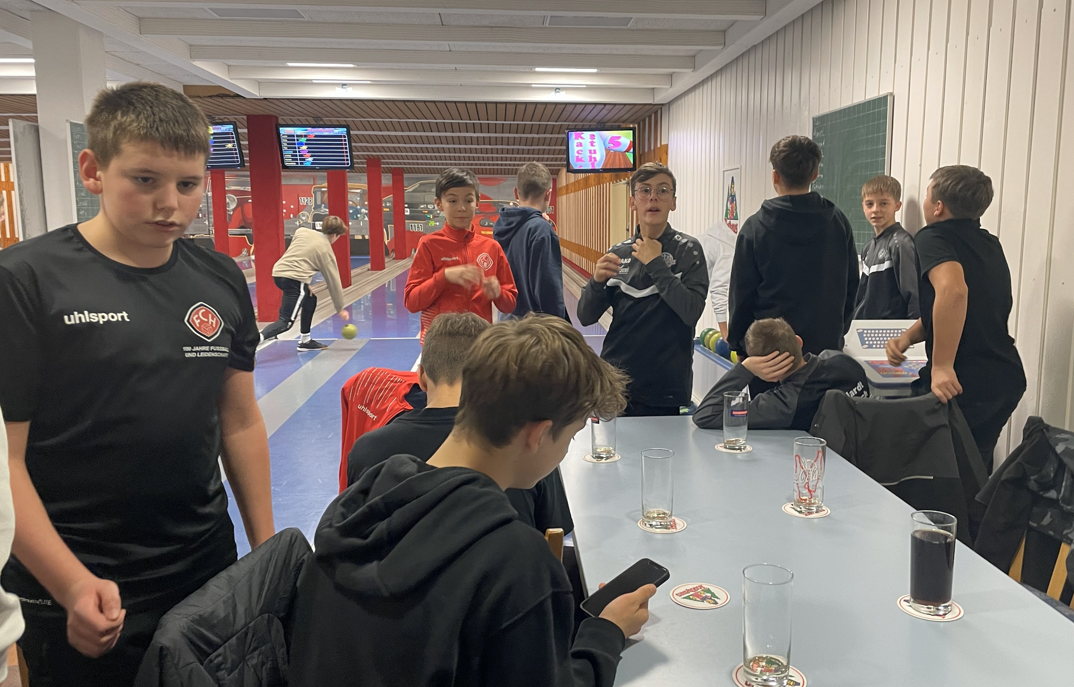 Vorrundenabschluss der C-Jugend im Stammhaus