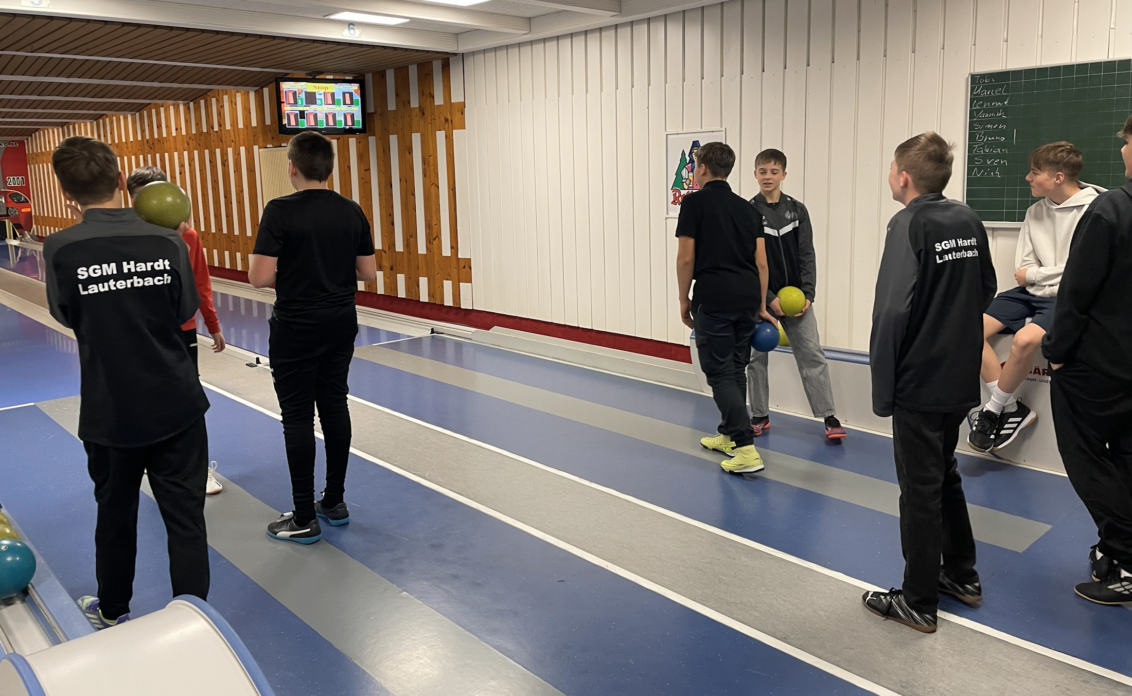 Vorrundenabschluss der C-Jugend im Stammhaus