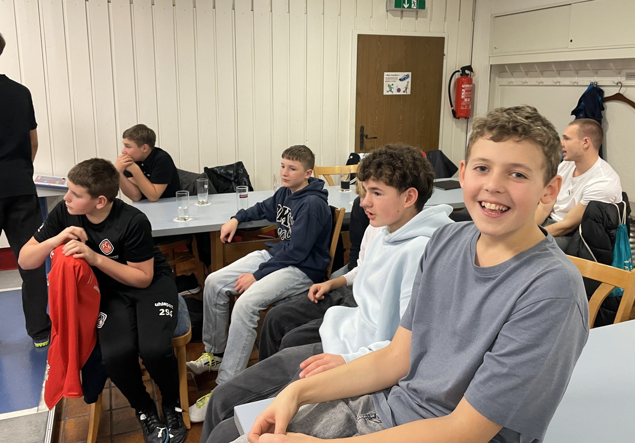 Vorrundenabschluss der C-Jugend im Stammhaus