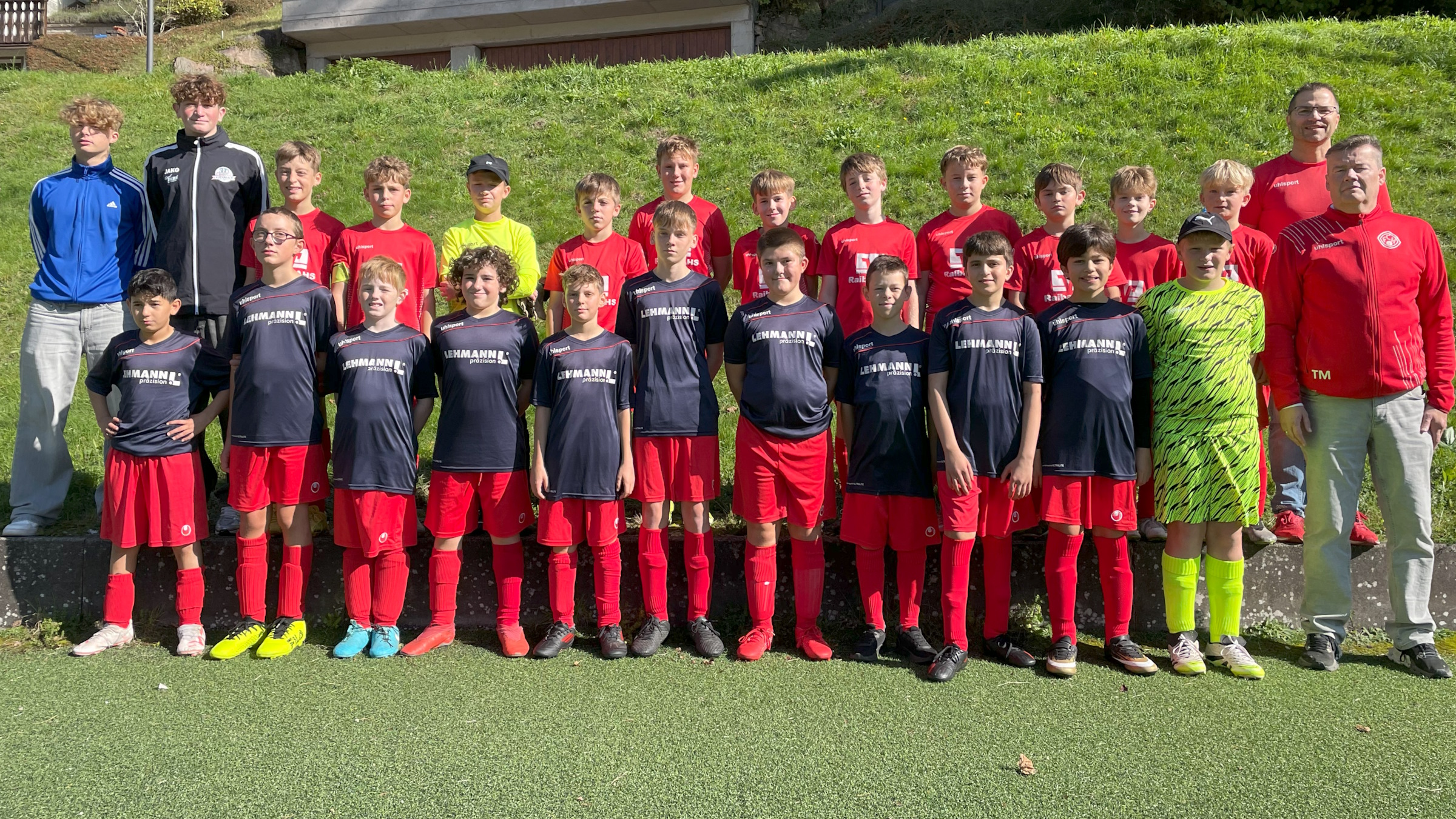 Die D-Junioren der SGM Lauterbach / Hardt Saison 2025/2026