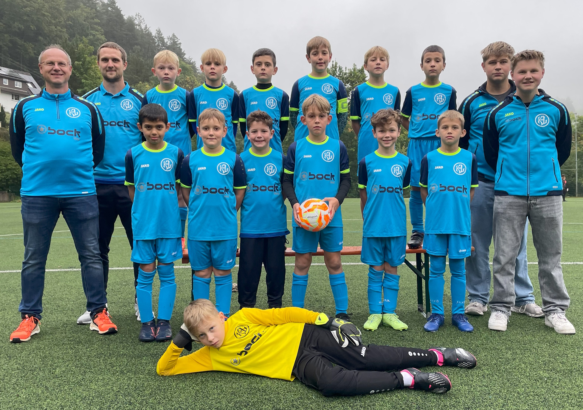 Die E-Junioren der Kickers Saison 2025/2026